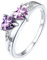 Supcare Modeschmuck Ringe mit Stein Geburtsstein Ringe für Frauen Wedding Ring Sterling Silber Ring 925 Verlobungsring Silberringe Hochzeitsringe Vorsteckring Antragsring Damenschmuck für Muttertag