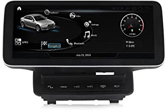 ZCRKEJI HD Android 11 para Au-di Q7 2010-2015 Navegación GPS para automóvil 2DIN Reproductor Multimedia estéreo automático Grabadora de Radio Bluetooth Teléfono móvil para automóvil Enlace Espejo