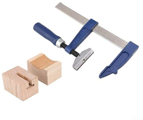Praktisches Gitarren-Bundpress-Werkzeug-Set mit Holzblöcken, perfekt für Gitarrenliebhaber