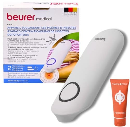 Insektenstichheiler I Stichheiler I Hitzestift I Mückenstich I Anti-Mücken I Juckreiz und Schwellung I Behandlung Insektenbisse I ohne Chemie I Spar-Set plus Pharma Perle give-away (1x)