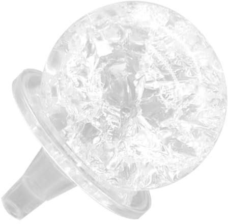 PRETYZOOM Fontaine À Eau Feng Shui en Cristal À Bulles Décoration Dintérieur