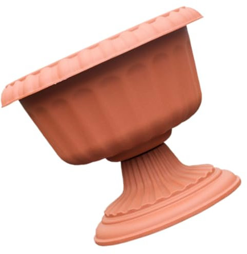 CIYODO Jardinière De Mariage Plastique Pot De Fleurs Romain pour Décoration De Fête Fournitures De Mariage Pot De Fleurs Vintage pour Porche