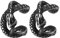 JewelryWe Ohrklemme Schlange Knorpel Ohrclips: Edelstahl Ohr Manschette Nicht Piercing Ohrringe Fake Ohrstecker Schlangenohrringe Tier Ohrringe Ohne Ohrloch Schmuck für Herren Damen Silber