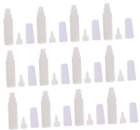 IWOWHERO 50pcs Bottled White Latex Diy Glues Water-soluble Glue for Handicrafts Craft Supplies and Decoupage Projects