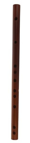 HEMOTON F-key Bambusflöte für Erwachsene Kleines Musikinstrument mit Sorgfältiger Verarbeitung und Elegantem Design Traditionelles Kurzes Flöteninstrument für Anfänger