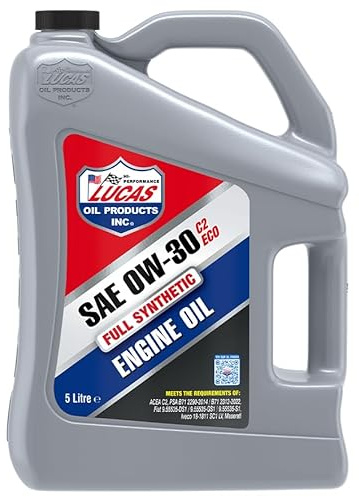 Lucas Oil Synthetic 0W-30 C2 ECO Engine Oil - 5 Litre
