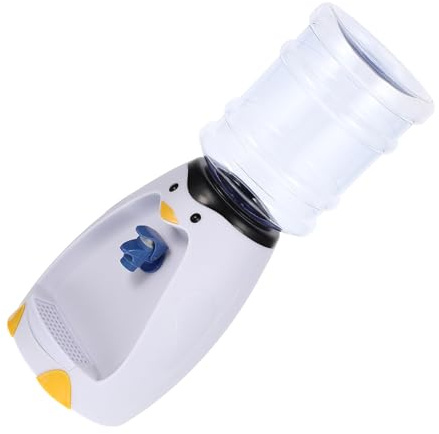 CIYODO Kleiner Wasserspender in Pinguinform Wasserspender für Kinder 200ml Kunststoff Tragbar ohne Strom für Zuhause und Unterwegs Zufällige Farbe
