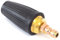 ✦ Ugello a spruzzo rotante Turbo ✦ 3600 PSI 250 Bar ✦ con ¼” Accoppiamento rapido per idropulitrice ad alta pressione da WASPPER