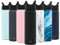 Simple Modern Trinkflasche mit Strohhalm | Wasserflasche Edelstahl Isolierte für den Sport Fitnessstudio | Summit | 650ml | Midnight Black