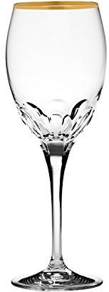 ARNSTADT KRISTALL Rotweinglas Harmony (24 cm) Kristallglas mundgeblasen · von Hand geschliffen · Handmade in Germany · inkl. 24 Karat Goldrand