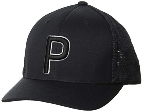 PUMA Herren, Trucker P 110 Cap Cap, Schwarz, Einheitsgröße