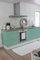 Vinilo Pegatina Muebles de Cocina, PVC Engomada Autoadhesivo Protege o Decora Armario y Aparatos Eléctricos, Papel Pintado para Muebles/Cocina/Baño,Impermeable Pegatina, Rollo 60cm (Menta, 3)