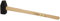 Vorschlaghammer 3 kg mit 70cm Eschenholz-Stiel - Durchschlagende Kraft von SHW-FIRE