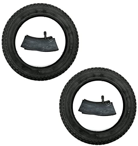 2X Reifen +2X Schlauch 12,5 x 1,75 x 2 1/4 für Kinderfahrrad Kinderwagen Puky Roller 12,5 47-203