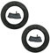 2X Reifen +2X Schlauch 12,5 x 1,75 x 2 1/4 für Kinderfahrrad Kinderwagen Puky Roller 12,5 47-203
