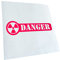 Autoaufkleber - Danger Gefahr Warnung Aufkleber für Auto, Laptop, Fahrrad, LKW, Motorrad mehrfarbig JDM Decal Racing