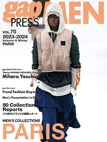 2023-2024 A/W gap PRESS MEN vol.70 PARIS (Japanese Edition)