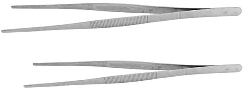 Morsetto seghettato Precisione, Picnic Cibo Insalata pesante Suggerimenti culinari chirurgici for cm Cottura professionale: Pinza Acciaio for utensili: Frutta Lavorazione pesce Toast di mare Filetto A