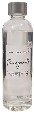 Hotel Collection No.3 Pomegranate Refill Reed Diffuser 200ml - Refresh Your Space (Bottle Label may Vary)