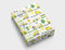 Geschenkpapier für Jungen Baustelle Bagger Geschenkpapier für kleine Geschenke Kindergeburtstag Weihnachten (12 Bögen in DIN A3 + 12 Aufkleber + 50 Verschlusspunkte)