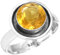 Citrin Quarz Frau Schmuck 925 Sterling Silber Ring Größe 67 (21.3) (99089_CIT_R129)