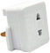 Pipestation Heavy Duty Electric Shaver and Toothbrush Charger Plug Adapter | UK 2 Pin to 3 Pin 1a Fused Razor Shaver Adaptor | Universal 3-Pin to 2-Pin Adapter Plug UK | Toothbrush Charger Adaptor