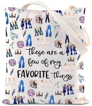 TSOTMO Mamma Musical Inspired Gift Broadway Theater Merch Dancing Queen Shoulder Bag Donna And The Dynamos Fans Gift, Mia, medium