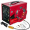TUXING Compressore d'aria Pcp 4500Psi, convertitore incorporato/filtro acqua-olio, arresto automatico, design portatile unico verticale+bobina di filo, per stazione di riempimento pompa HPA