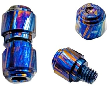 UCCKEYI 2 Set Titanium Thumb Stud Compatible with Benchmade Bugout Knife 535 940 551 552 553 730 710