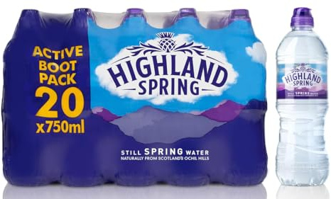 Spring Natural Mineral Water Still/Sparkling 330ml 500ml 750ml 1.5L (Highland 750ml)