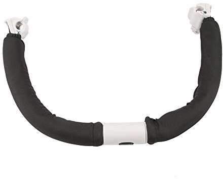 Kinderwagen Sicherheitsbügel, Universal Kinderwagen Bügel Kinderwagen Griff Schutzbügel Ersatz Verstellbarer Kinderwagen Lenkstange Sichere Armlehne, Kinderwagen Zubehör (BLACK)