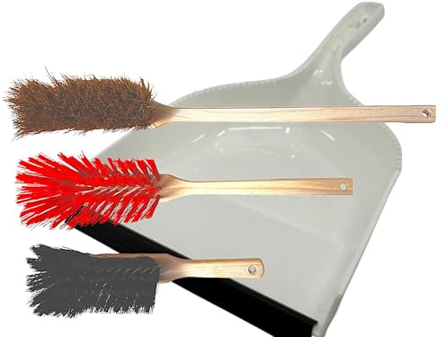 MAAJ Handfeger Kokos 60 cm mittelhart – Buchenholz – Made in Germany