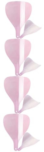 FRCOLOR Gesichtsschild Für Haarfarbe Matrix Schild Gesicht 8 Stück Friseur Haargel Haarspray Abdeckungen Friseursalon Wimpern Haarschnitt Augenschutz Haarspray Blenden Haarspray Transparent Pp Rosa