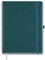 BEZEND Kalender 2025 2026 Wochenplaner A4,18-Monate Juli 25-Dez 26,Buchkalender Ringbuch PU-Leder Softcover 1 Woche 2 Seiten mit Stifthalter - Dunkelgrün