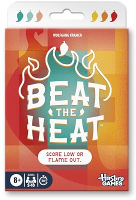 Beat The Heat Game | Family Party Card Game for Kids and Adults | Ages 8+ | 2 to 10 Players | 20 Mins. | Easy to Learn Strategy Card Games for Groups