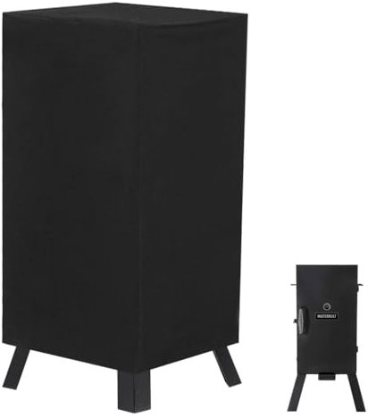 DONSIQIZZ 30 Inch Electric Smoker Cover for Masterbuilt, Waterproof Grill Cover for Masterbuilt 30-Inch Digital Vertical BBQ Smoker Outdoor, Black
