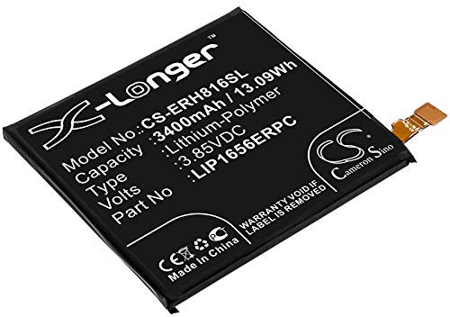 Cameron Sino ACCCHEN Batterie rechargeable pour H8116, H8166, SOV38, Xperia XZ2 Premium (3400 mAh/13,09 Wh) 1310-1690, LIP1656ERPC