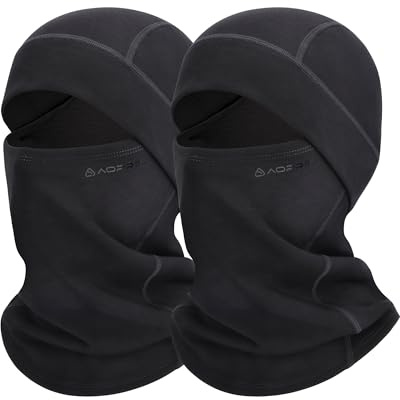 AOPREL Sturmhaube Balaclava Modal-Wolle-Mix Winter Skimaske Gesichtshaube für Herren Damen Winddichte Thermisch Gesichtsmaske Sturmmaske für Fahrrad, Skifahren, Motorrad