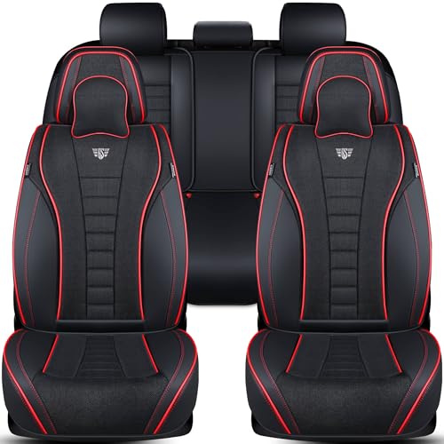 Schonbezüge Sitzbezüge Komplettset für Skoda Octavia Bj 2013-20 in Schwarz FNL1