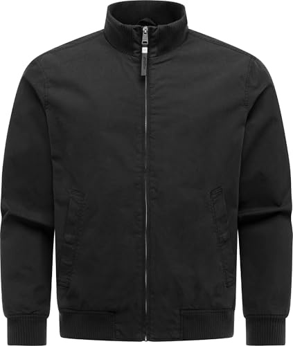 Ragwear Herren leichte Übergangsjacke kurze Jacke mit elastischen Bündchen Crusien YOUMODO S-4XL