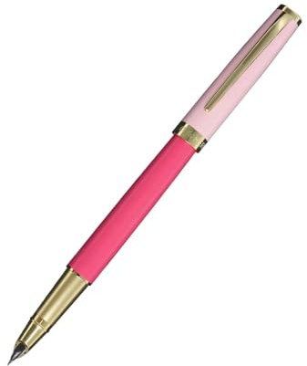 HERO Füllfederhalter-Set mit Iridium-Spitze, glattes Schreiben für Journaling, Kalligraphie und Zeichnen, elegantes Geschenk für Damen und Herren (Rosa, Extra feine Spitze)