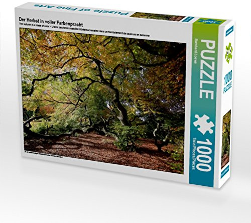 CALVENDO Puzzle Der Herbst in voller Farbenpracht | 1000 Teile Lege-Größe 64 x 48 cm Foto-Puzzle für glückliche Stunden