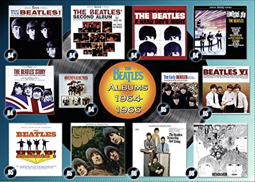 BEATLES ALBUMS 1964-66 (1000 P