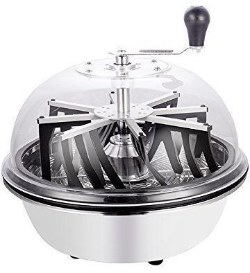 MELONFARM 16-Inch Bud Leaf Bowl Trimmer Twisted Spin Cut for Hydroponic Plant with Sharp Stainless Steel Blades