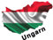 10cm! Aufkleber-Folie Wetterfest Made IN Germany Ungarn UV&Waschanlagenfest Auto-Sticker Decal Staat Fahne Flagge Wappen Land FD168 Profi Qualität bunt farbig Digital-Schnitt!