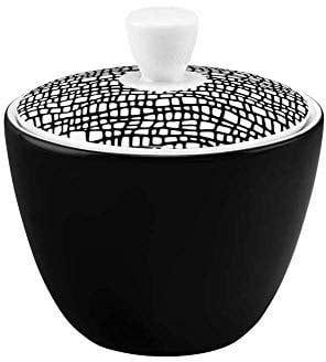 Seltmann Life Fashion Glamorous Zuckerdose, 0.26 L, Schwarz, 1-teilig