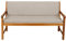 Gutekissen® Bankauflage Terrassen-Rasenbank oder Schaukel Gartenmöbel FK5 (160x40x50, Beige)