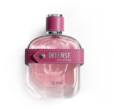 Sapil Intense For Women 3.4 oz EDP Spray | Amber perfume for women with vanilla, florals, fruity notes and musk for evenings and cool weather