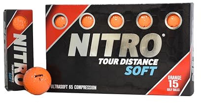 Nitro Tour Distance, weich, 15 Stück, Orange
