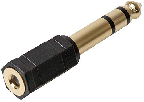 PRO SIGNAL PSG08643 3.5mm Stereo Jack Socket To 6.35mm Jack Plug